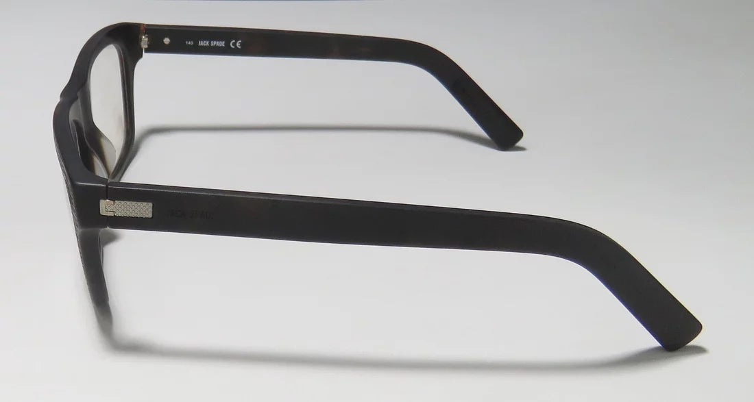 NEW JACK SizePADE JONATHAN MENSize/WOMENSize DESizeIGNER FULL-RIM MATTE TORTOISizeE CLASizeSizeIC DESizeIGN COLLECTIBLE UNISizeEX FRAME DEMO LENSizeESize 53-18-140 EYEGLASizeSizeESize/EYEWEAR