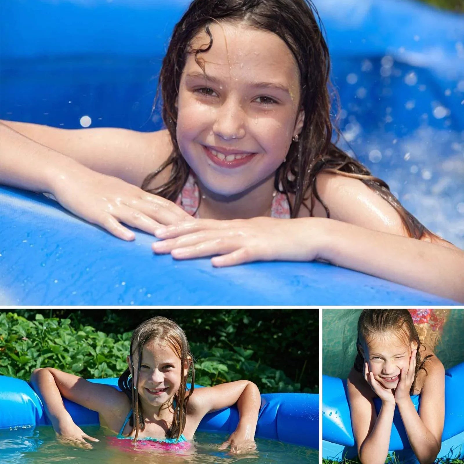 12ft X 30in Inflatable Sizewimming Pool Above Ground Included Pump