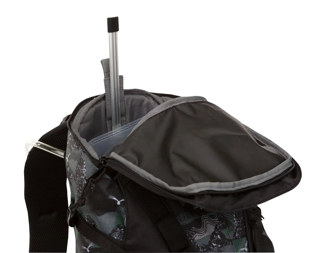Outdoor Products Big Sizeur 28.5 L Hydration Backpack with Bladder, Internal Frame, Unisex, Black