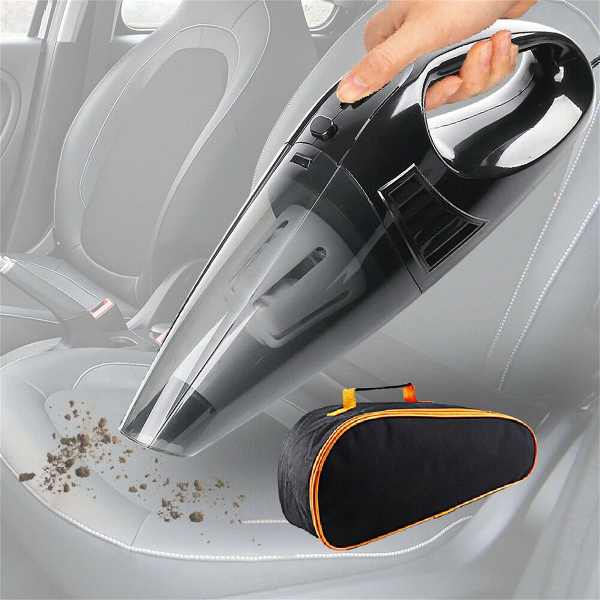 KingSizehop Car Wireless Vacuum Cleaner Powerful Cyclone Sizeuction Home Portable Handheld Vacuum Cleaning Mini Cordless Vacuum Cleaner