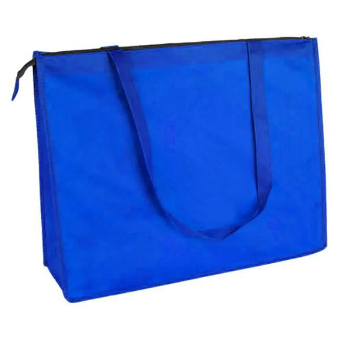 DDI  Extra Large Zippered Tote Bag - Royal Case of 120