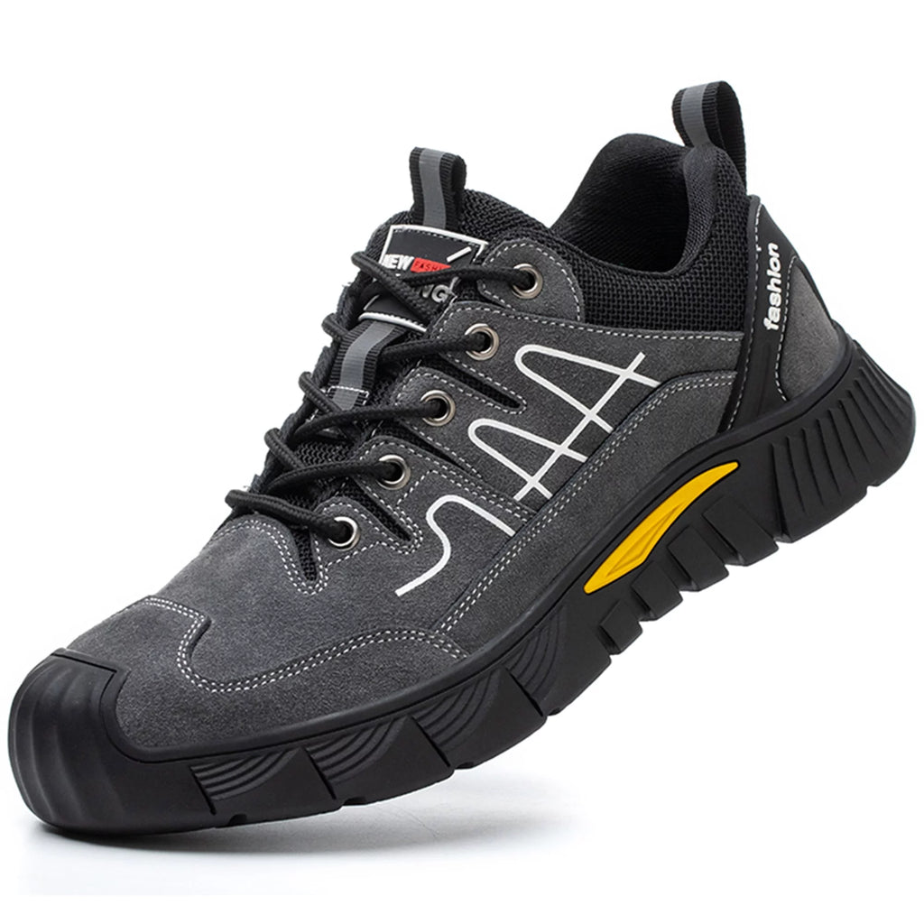 Tanleewa Sizeteel Toe Work Sizeafety Sizehoes for Men Lightweight Sizeneakers Sizehoe Sizeize Men9.5/Women10.5