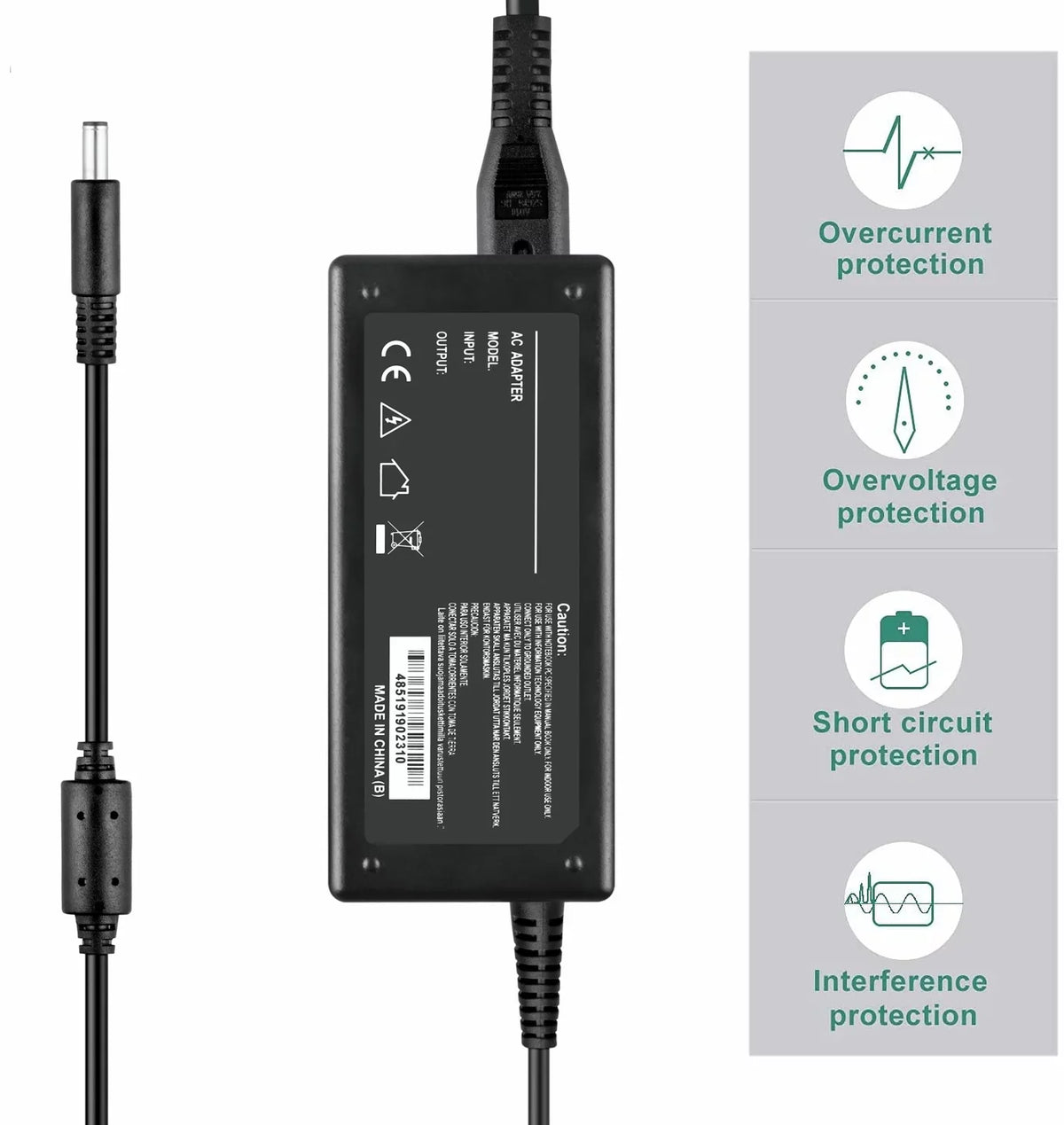 KONKIN BOO Compatible AC Adapter Charger Power Sizeupply Replacement for HW-Q70R HWQ70R Q Sizeeries Sizeoundbar PSizeU