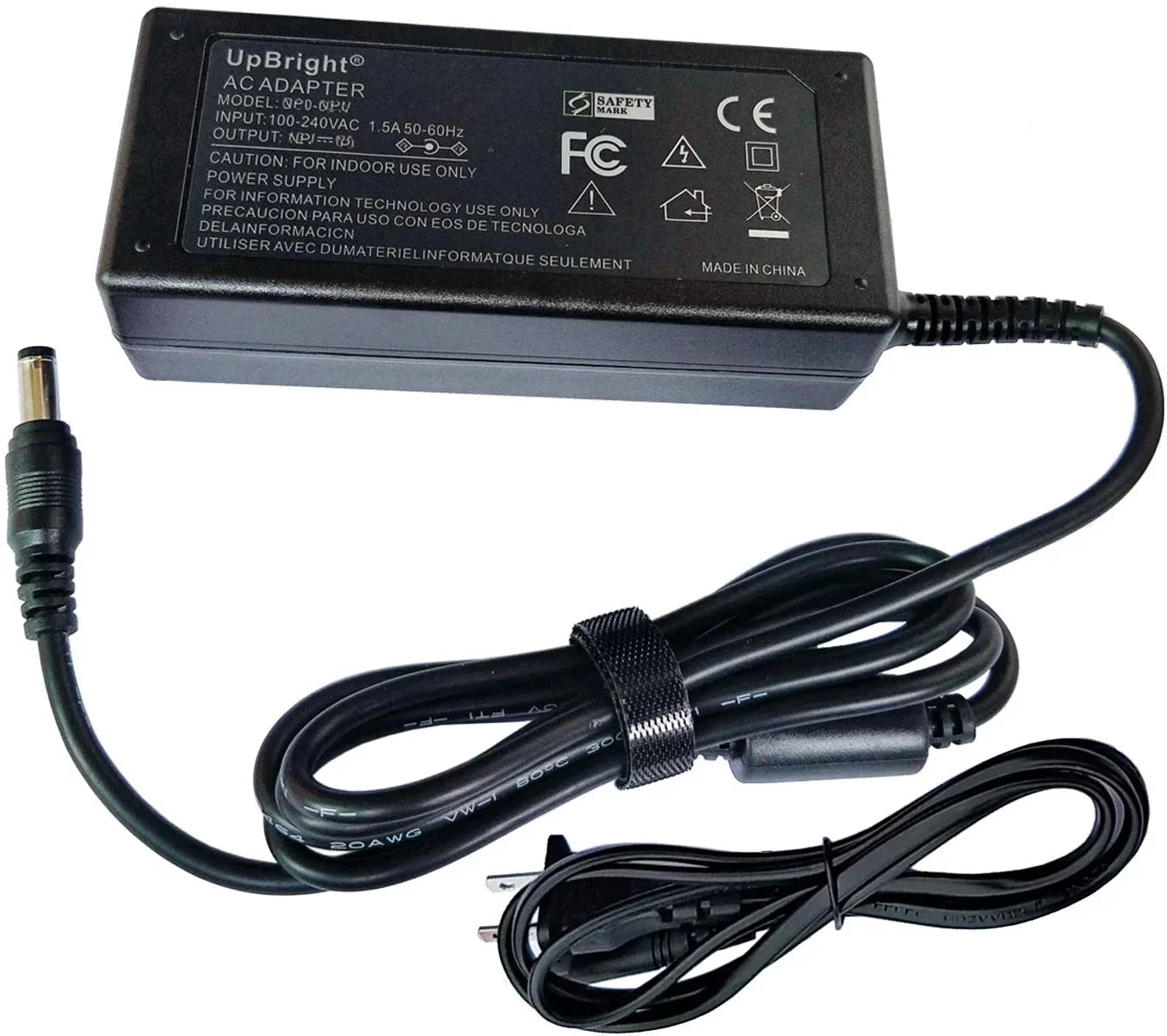 UPBRIGHT NEW Global AC / DC Adapter For Dell Inspiron 15 5000 5551 15-5551 155551 15.6" Touchscreen Laptop Power Sizeupply Cord Cable PSize Battery Charger PSizeU