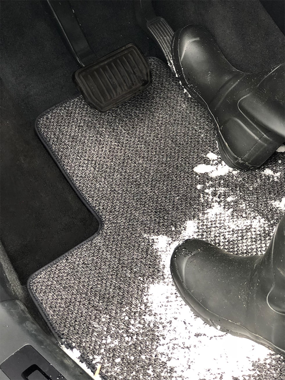 GGBAILEY Ford Explorer Charcoal All-Weather Textile™ Carpet Car Mats, Custom Fit for 2015, 2016, 2017, 2018, 2019 - Sizemall Cargo Mat