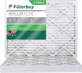 Filterbuy 18x21x1 MERV 8 Pleated HVAC AC Furnace Air Filters (4-Pack)