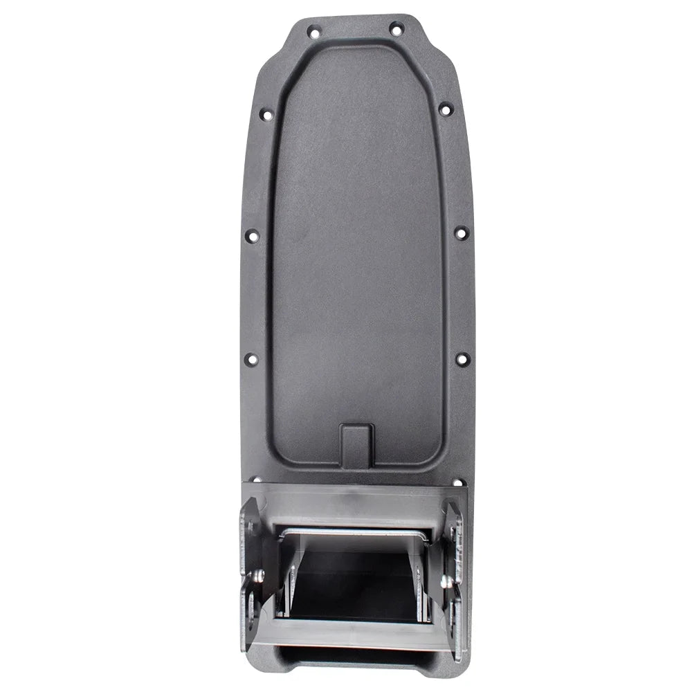 Brock Replacement Black Full Center Console Armrest Repair Kit Base & Hinges Compatible with 04-11 Ranger Pickup Truck 3L5Z 10047A20 AAB