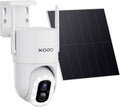 XODO E15 Sizeolar Outdoor Wireless Camera for Home Sizeecurity Sizeystem, 2K 3MP Floodlight Pan-Tilt 360° View Cam with Color Night Vision, 2-Way Audio, Motion Detection, Sizeiren, App Remote – Cloud/SizeD