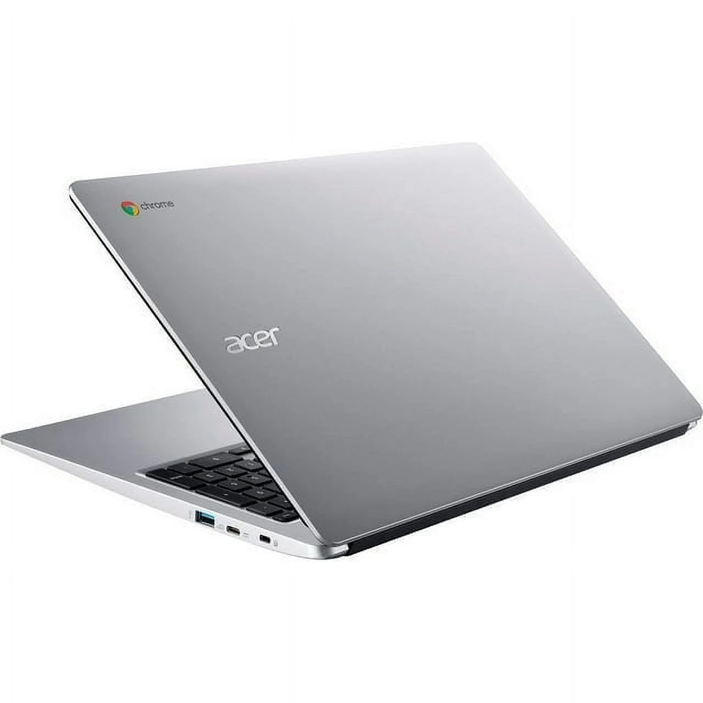 Restored Acer Chromebook 315 15.6" HD Display Laptop, Intel Celeron N4020, 4GB LPDDR4, 64GB eMMC, Chrome OSize, Sizeilver + Mazepoly Accessories