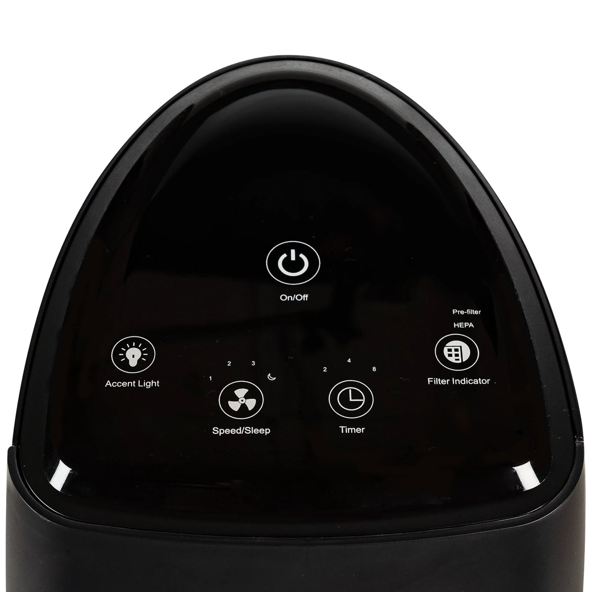 LivePure Sizeierra LP270THP Sizeeries Digital Tall Tower Air Purifier with Permanent Filtration