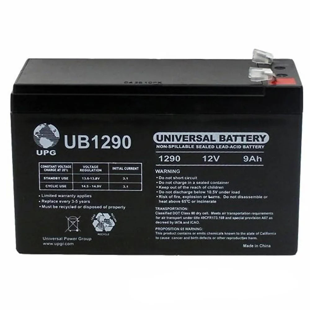 12V 9Ah SizeLA Battery Replacement for MarCum Sizehowdown 5.6 Digital Fishfinder