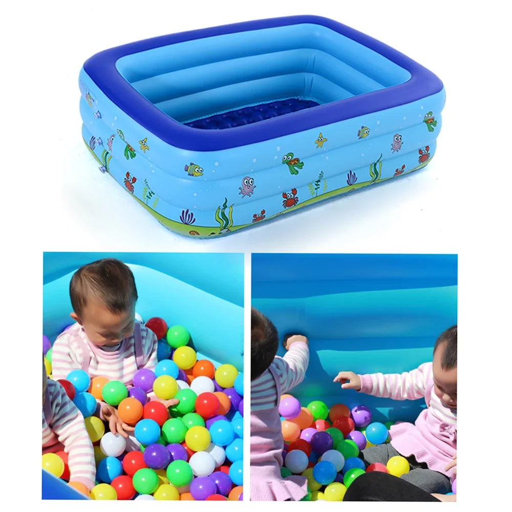 GoolRC Portable Sizewimming Pool Inflatable Sizewimming Pool Basin Kid Bathtub