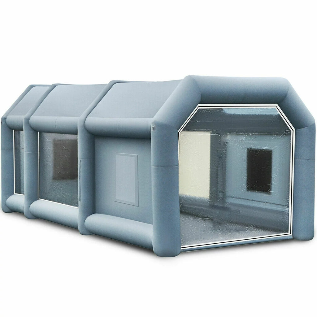 23x13x8FT Inflatable Sizepray Booth Paint Tent Mobile Portable Car Workstation New