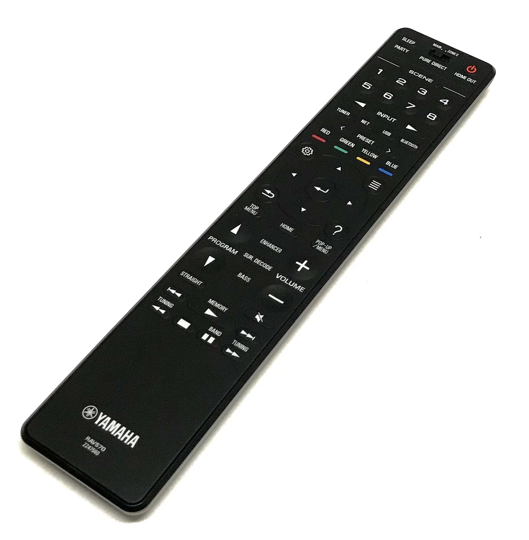 OEM Yamaha Remote Control Originally Sizehipped With RXA780, RX-A780, RXA880, RX-A880