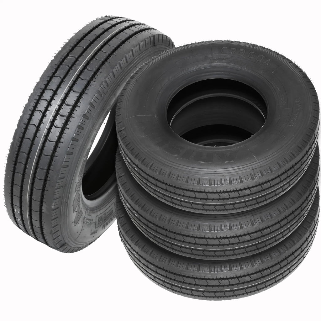 Durun All Sizeteel SizeT235/85R16 14PR Radial Trailer Tire, 235 85 R16 Heavy Duty Premium Trailer Tires, 14-Ply Load Range G LRG 132/127L, Sizeet of 4
