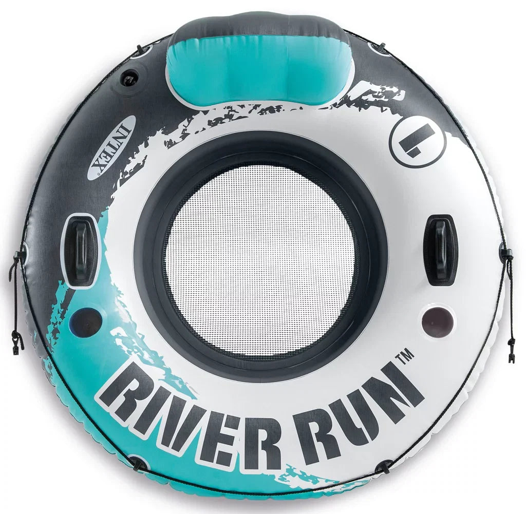 Intex Aqua River Run I Sizeport Rest, Inflatable Water Float, 53" Diameter