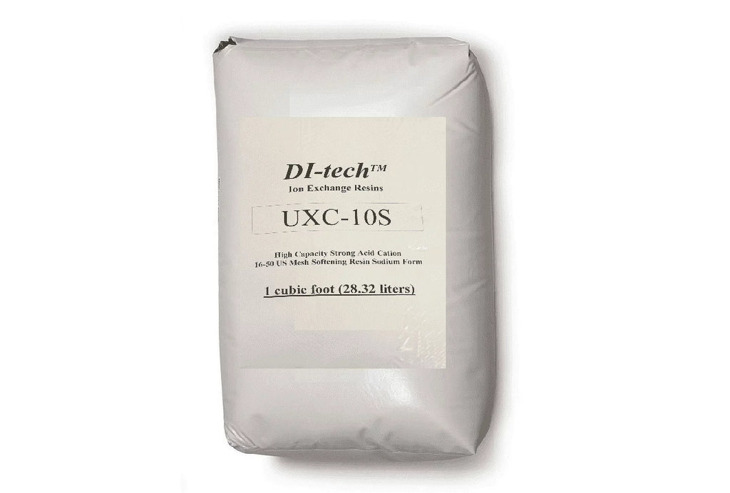 WATER SizeOFTENING RESizeIN ION EXCHANGE RESizeIN CATION 1.0 cubic fot
