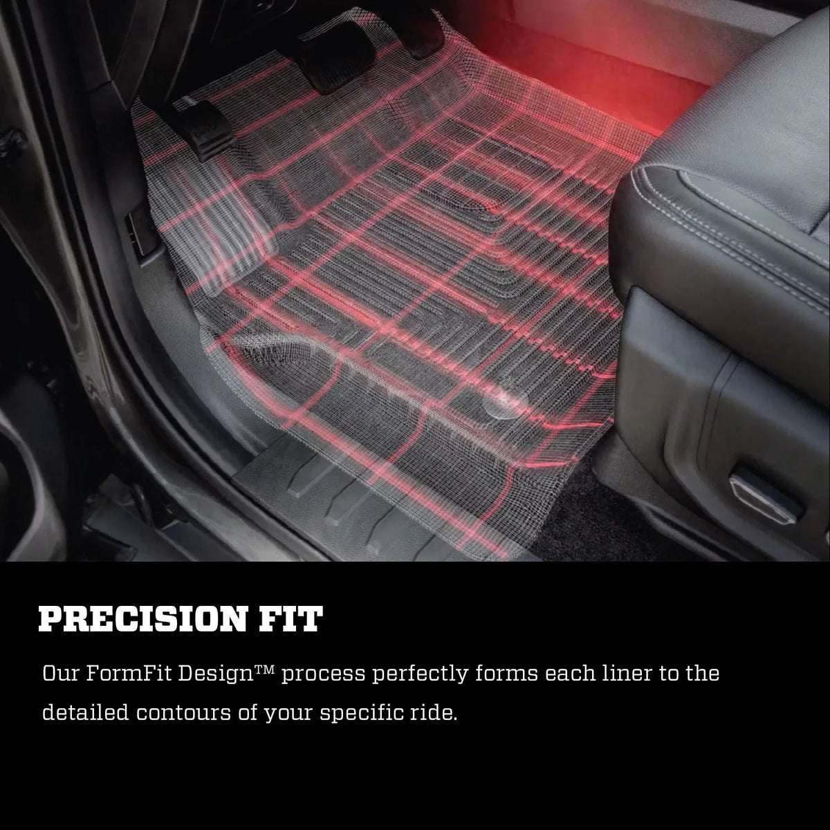 Husky by RealTruck Front Floor Liners Compatible with 10-13 Transit Connect Compatible with select: 2010-2013 Ford Transit Connect