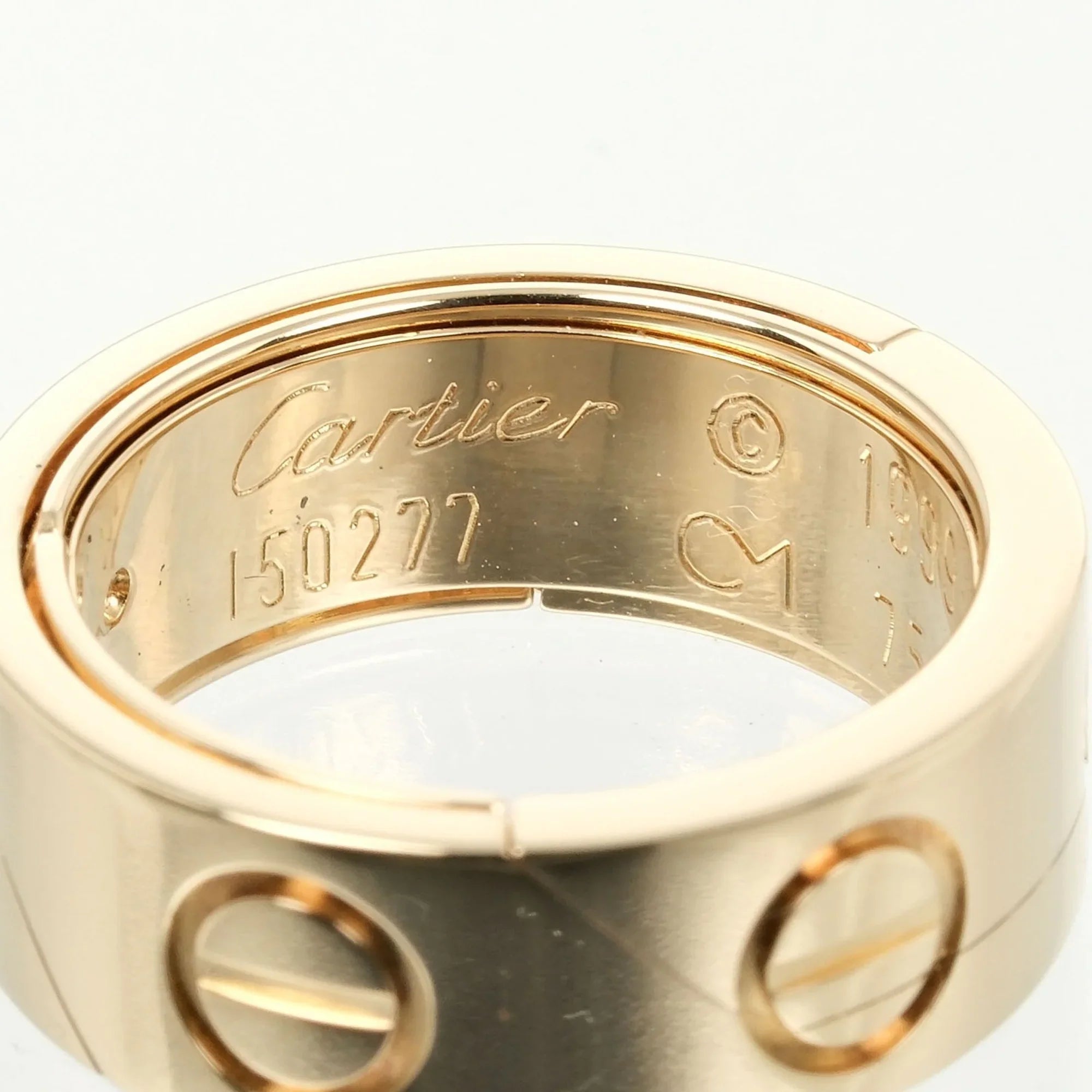 Pre-Owned Cartier Astro Love size 9 ring, K18 YG yellow gold, approx. 11.68g I132124018 (Good)