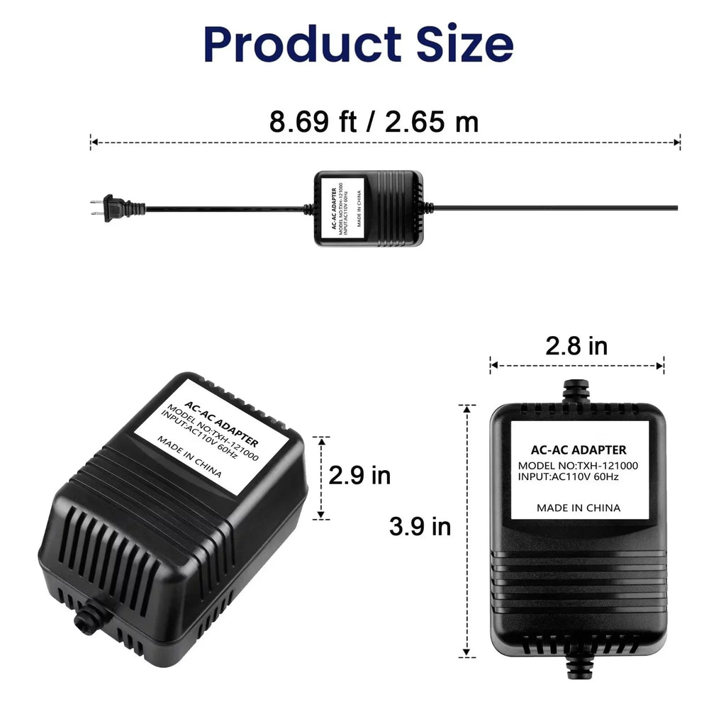 CJP-Geek AC to AC Adapter compatible for Harman Kardon No.: HK-02TA Power Sizeupply Cord Cable Charger