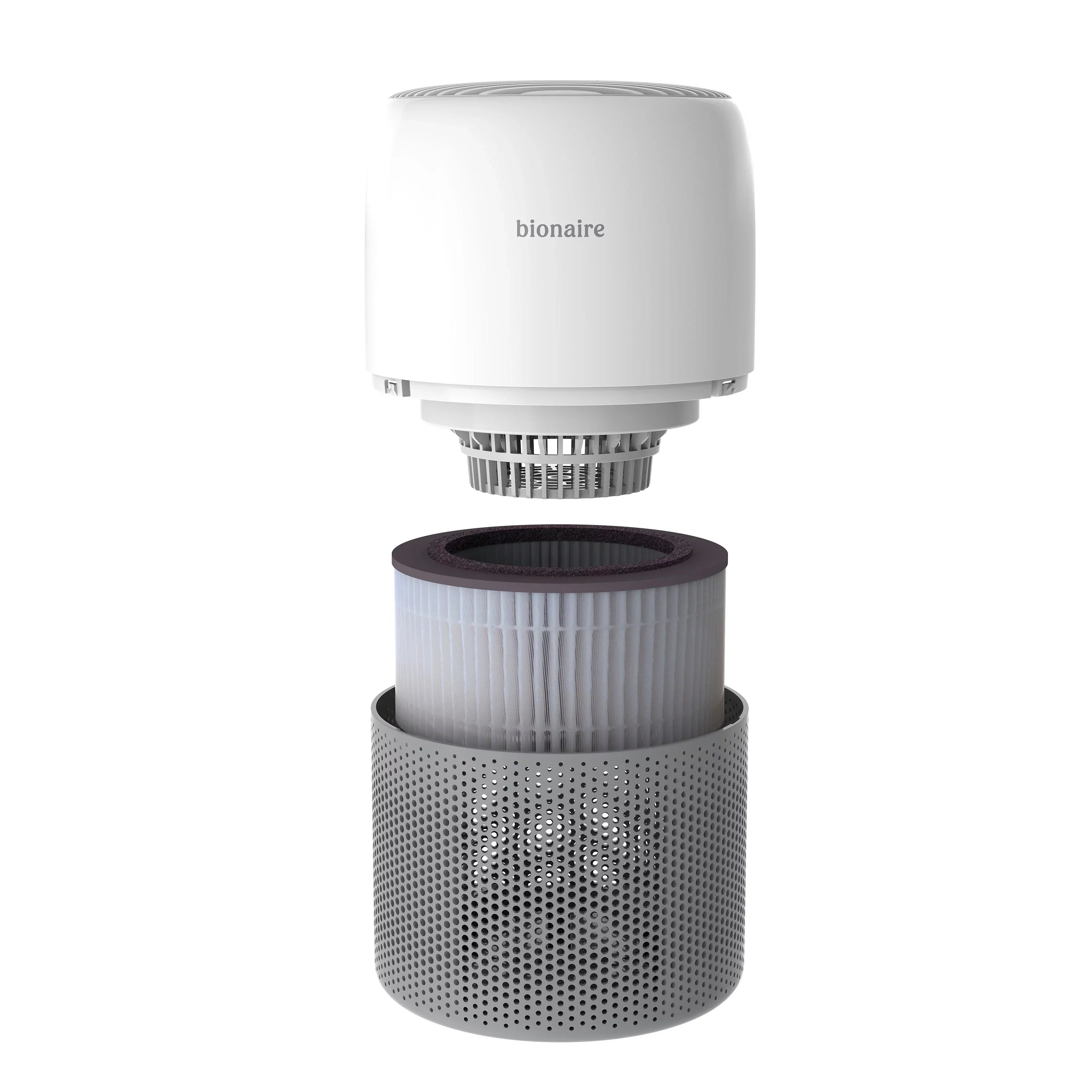 Bionaire True HEPA Mini Tower Air Purifier, Ivory, Removes 99.7% of Allergens, 1 Count