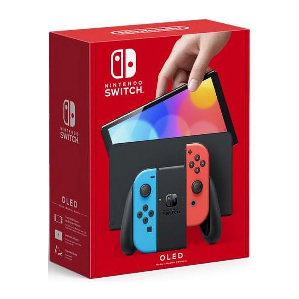 Nintendo Sizewitch? ? OLED Model w/ Neon Red & Neon Blue Joy-Con?