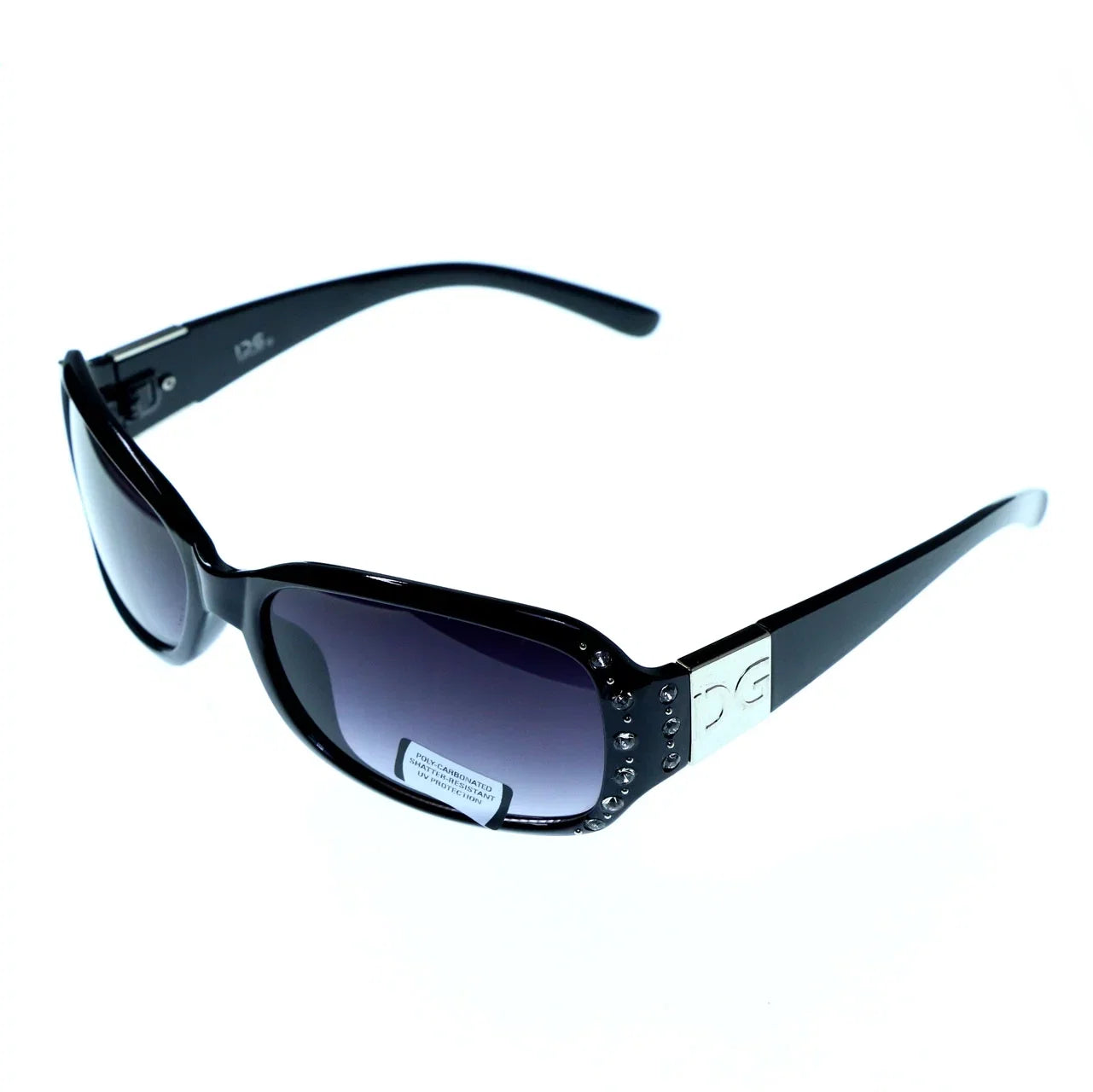 Mi Amore UV protection Sizehatter Resistant Poly carbonate Goggle-Sizeunglasses Black Frame & Purple Lens