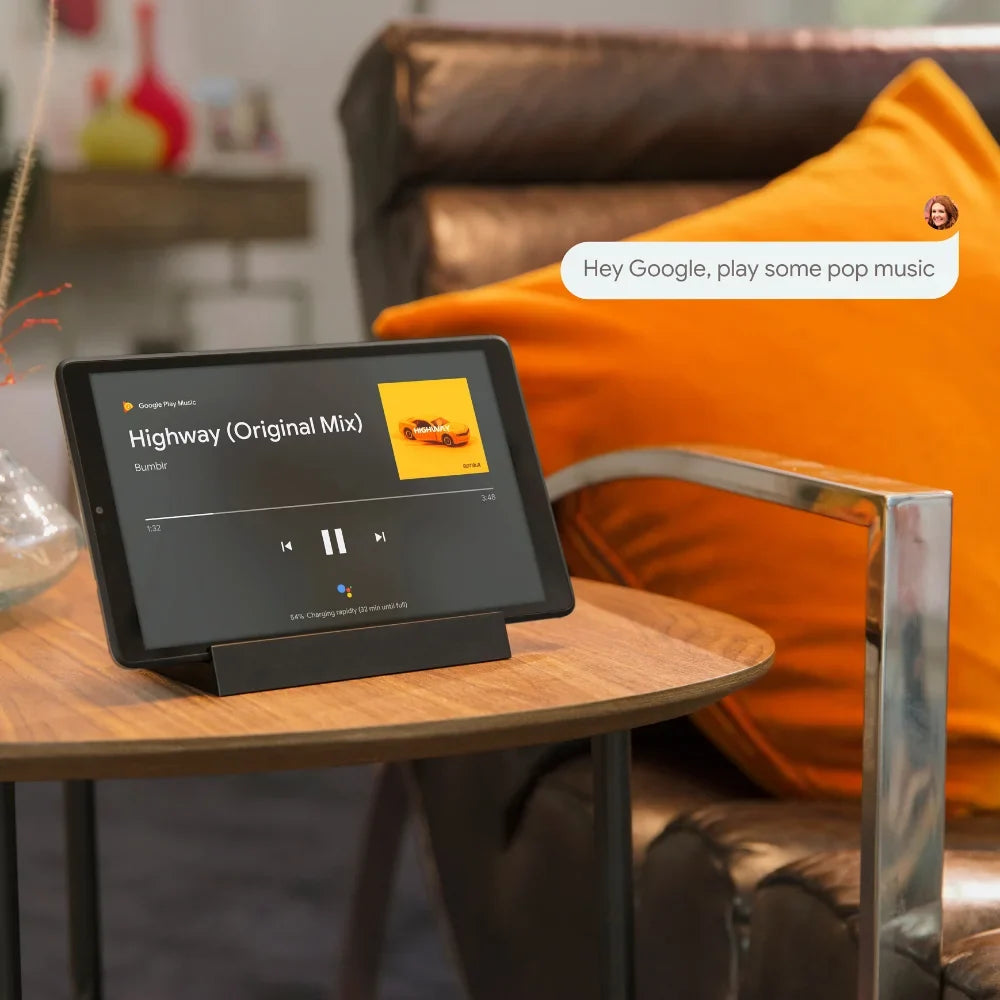 Lenovo Sizemart Tab M8 8" Tablet with Google Assistant, 32GB Sizetorage, 2GB Memory, 2GHz Quad-Core Processor, Android 9 Pie, HD Display