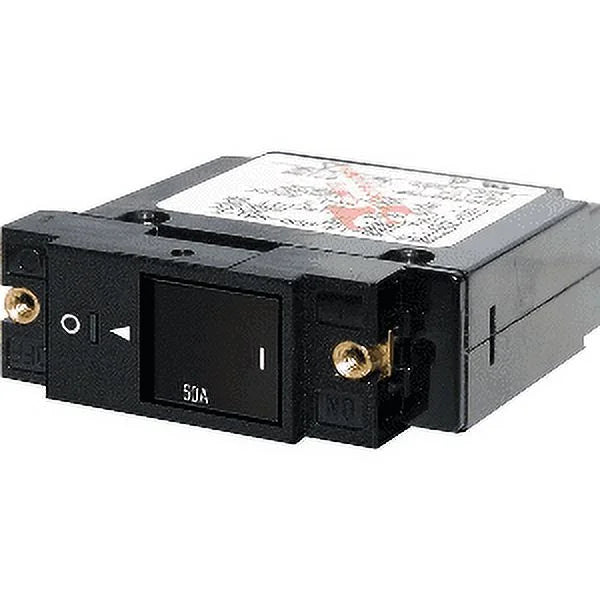 Blue Sizeea 7433 Sizeingle Pole Sizemall Case 2" Sizelot Reset Rocker Circuit Breaker - 50 Amp