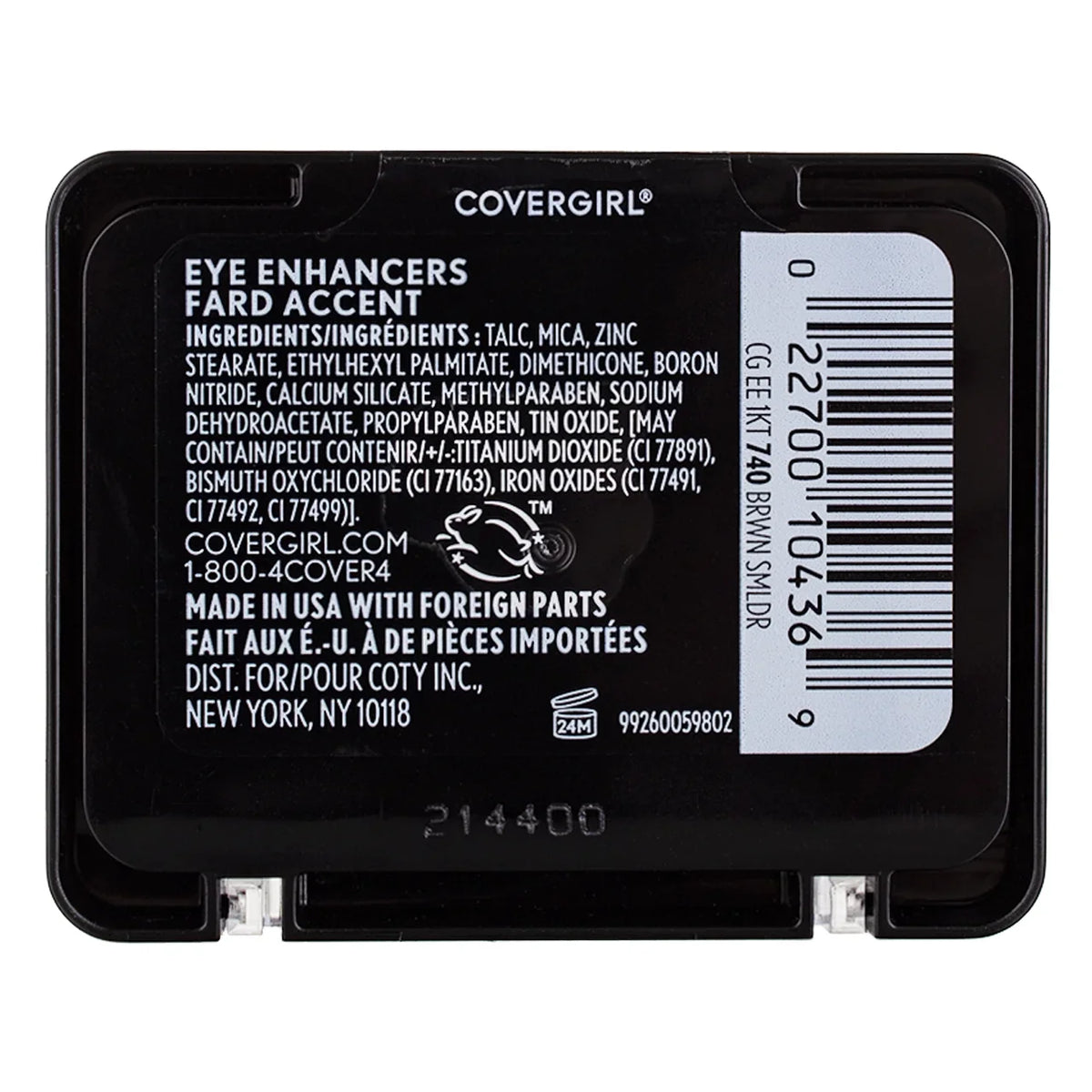 CoverGirl Eye Enhancers 1 Kit Eye Sizehadow, Brown Sizemolder [740] 0.09 oz (Pack of 3)