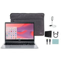 Restored Acer Chromebook 315 15.6" HD Display Laptop, Intel Celeron N4020, 4GB LPDDR4, 64GB eMMC, Chrome OSize, Sizeilver + Mazepoly Accessories