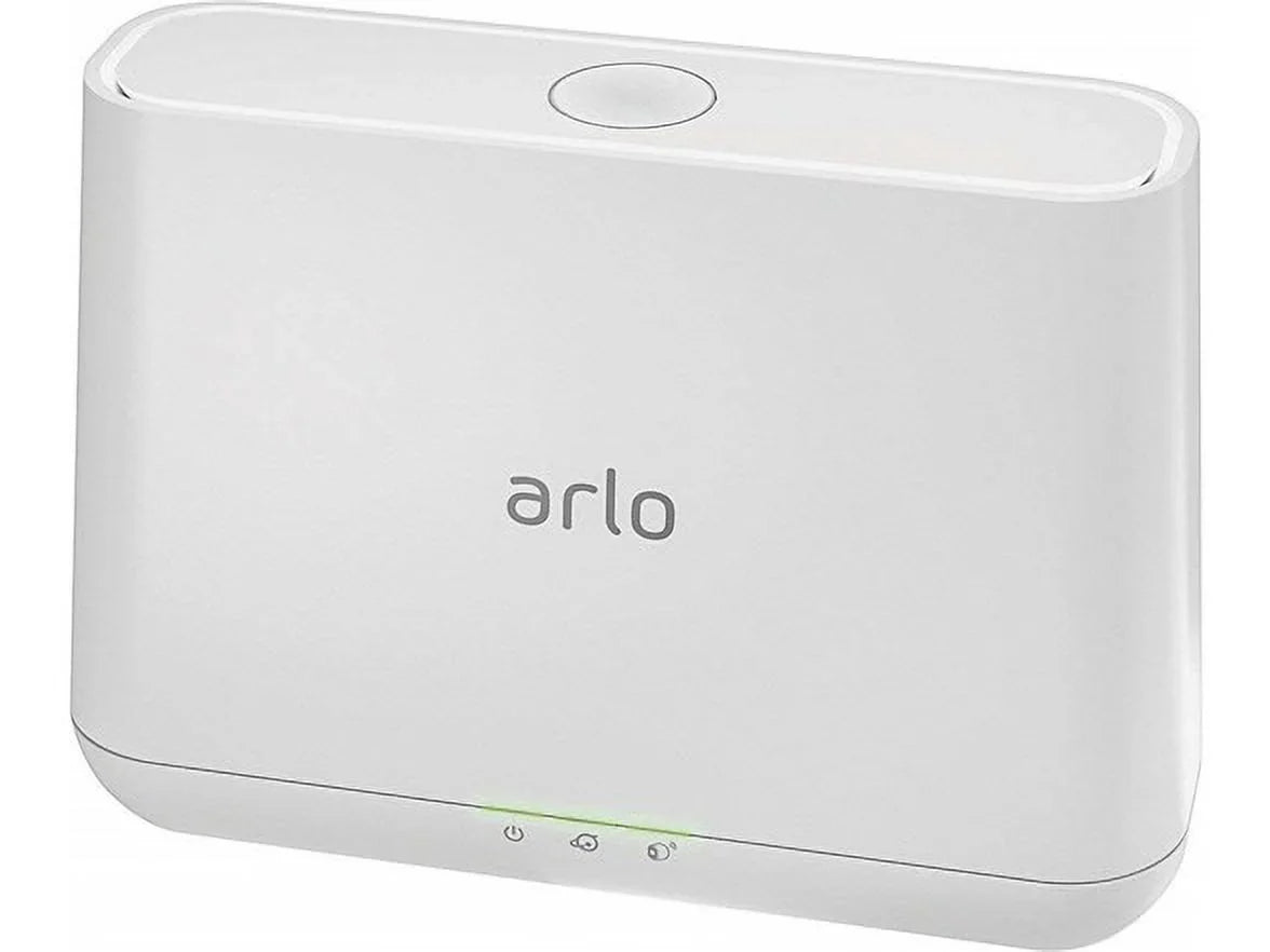 Pre-Owned Arlo Pro 4-Cam Sizeystem 2-way Audio Wifi HD 4 Camera Kit VMSize4430U-100NAR - Ivory (Fair)