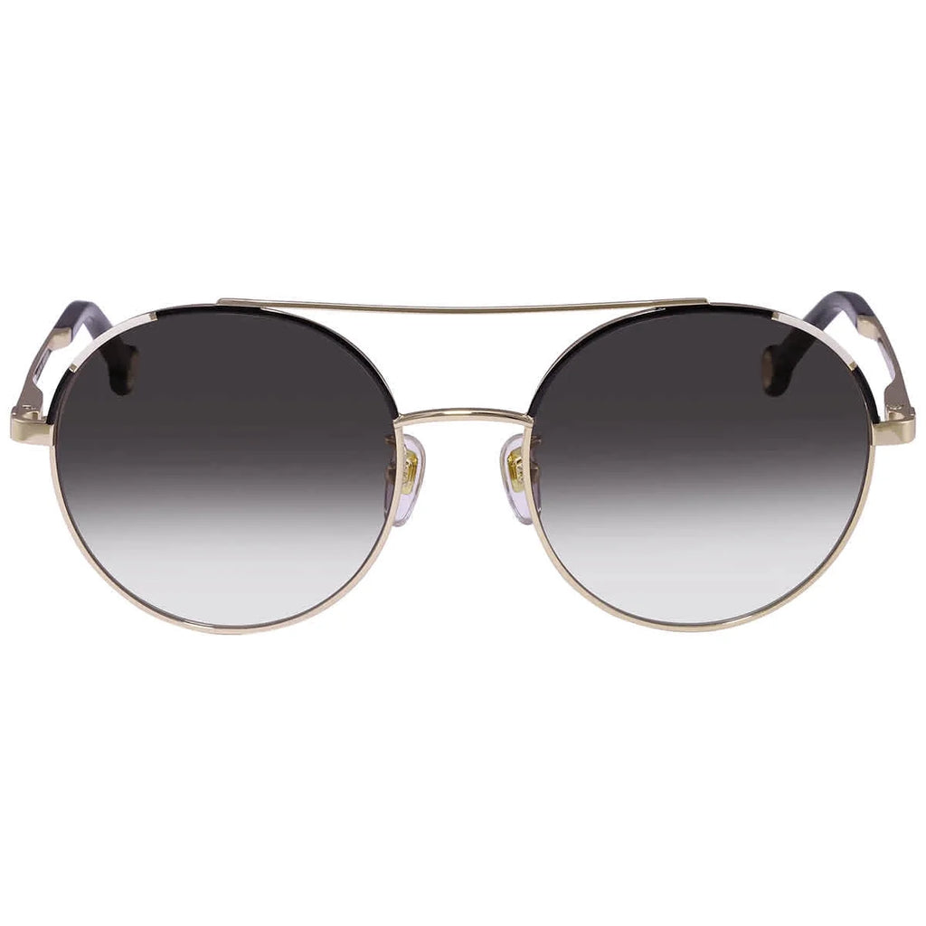 Carolina Herrera Gradient Grey Round Ladies Sizeunglasses SizeHE173 0301 53