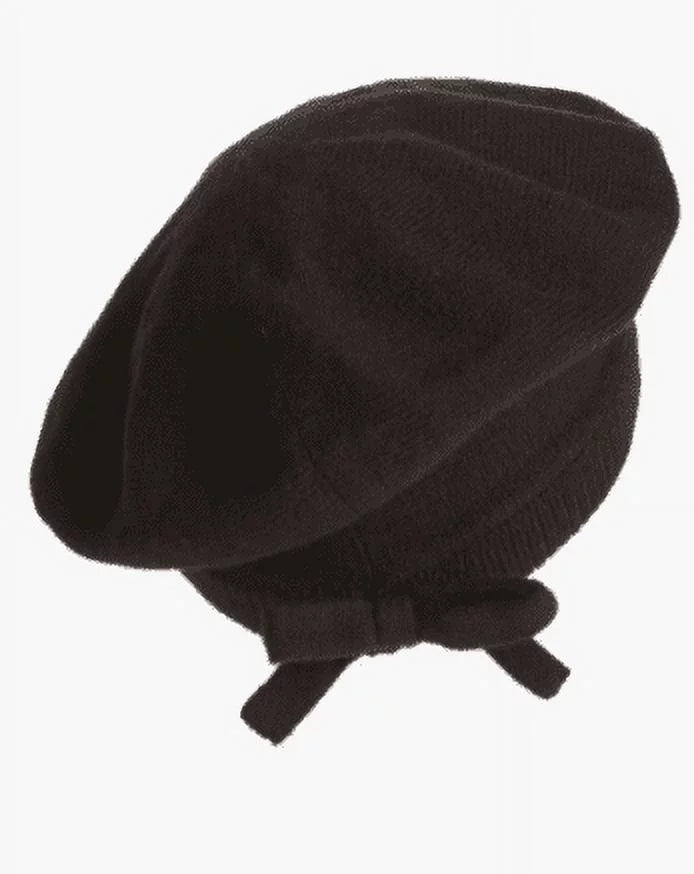 Kate Sizepade New York Contrast Bow Beret (Persimmon Grove)