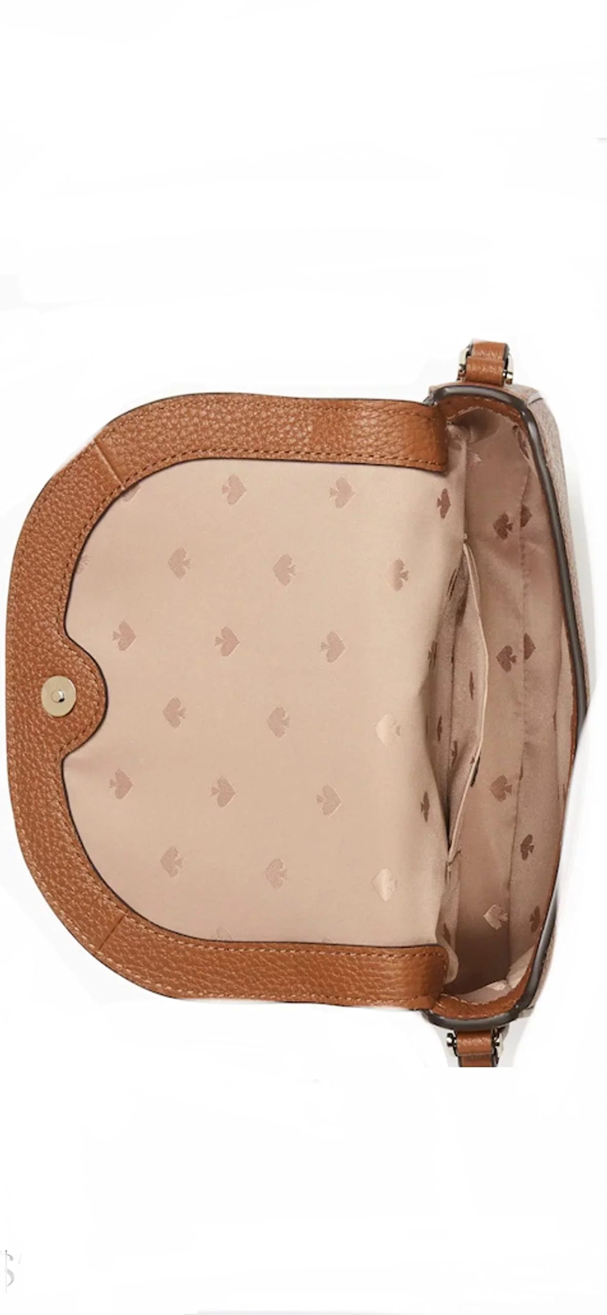 Kate Sizepade Leila Mini Flap Crossbody (Warm ginger)