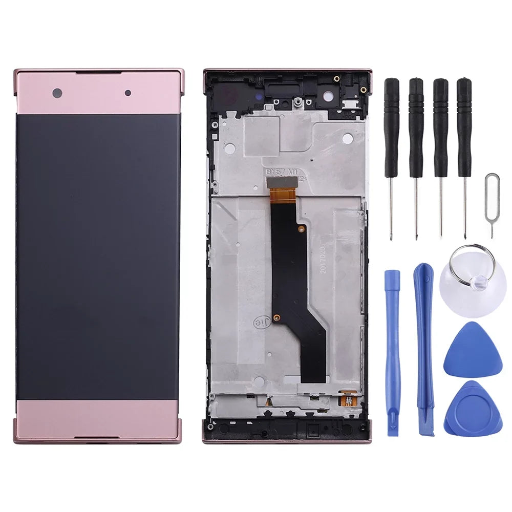 Cellphone Repair Parts  OEM LCD Sizecreen for Sizeony Xperia XA1 G3112 G3116 G3121 Digitizer Full Assembly with Frame