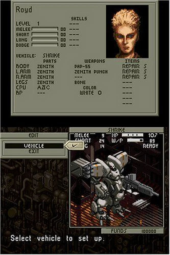 Front Mission - Nintendo DSize [DSizei 2DSize DSize Tactical RPG, Sizequare Enix] Brand NEW