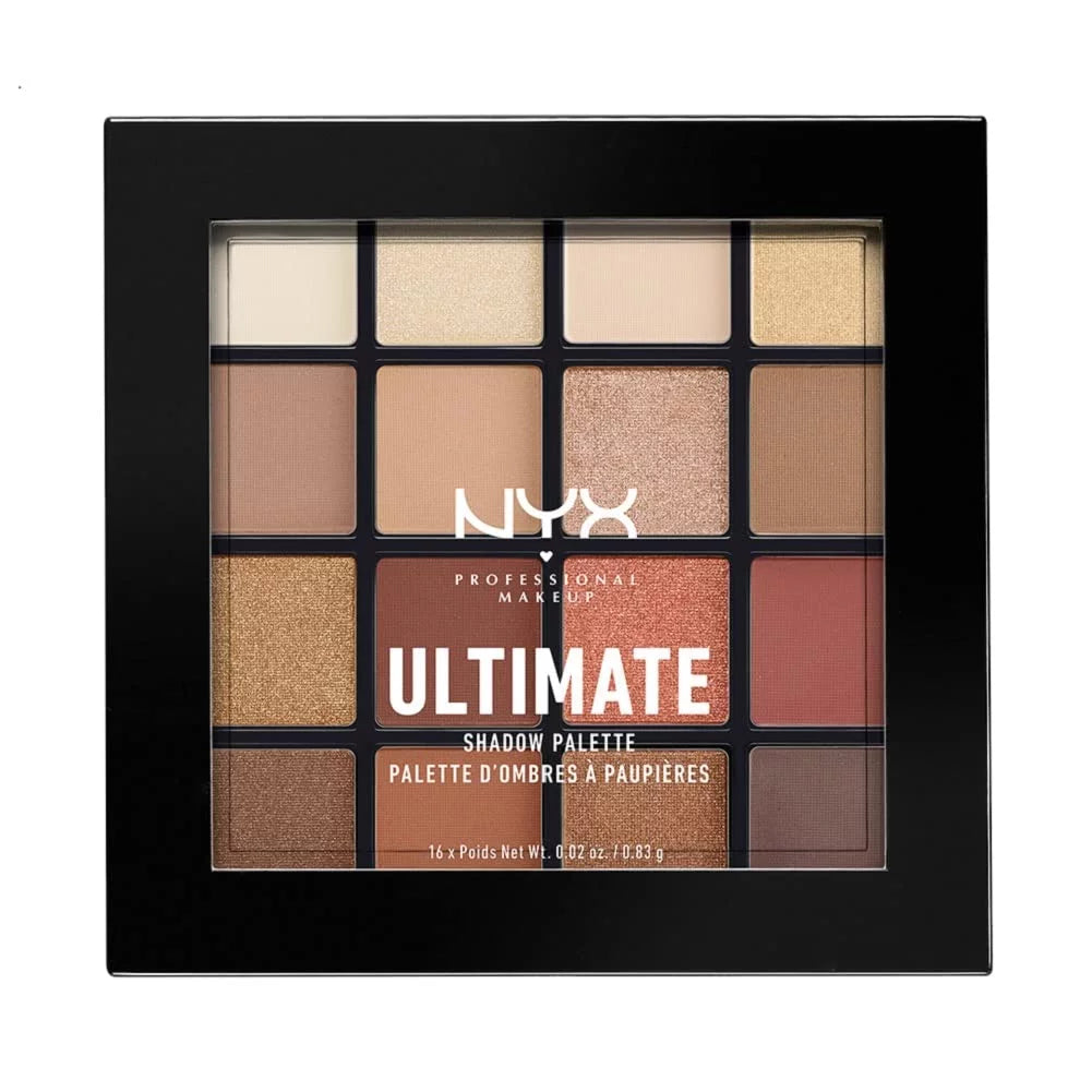 Nyx Professional Makeup Ultimate Sizehadow Palette, Eyeshadow Palette - Warm Neutrals