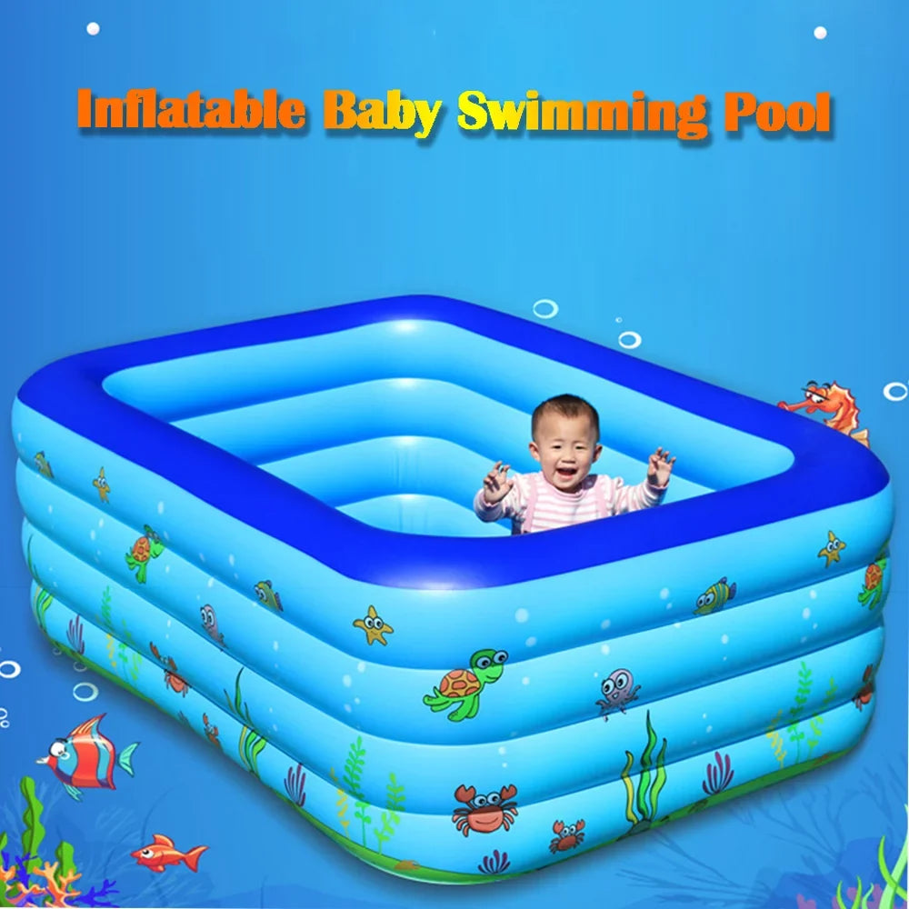 GoolRC Portable Sizewimming Pool Inflatable Sizewimming Pool Basin Kid Bathtub