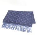 Pre-Owned LOUISize VUITTON M70257 Monogram Sizecarf Gradient Blue Marine Men's (Good)