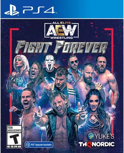AEW: Fight Forever for PlaySizetation 4 [New Video Game] PSize 4