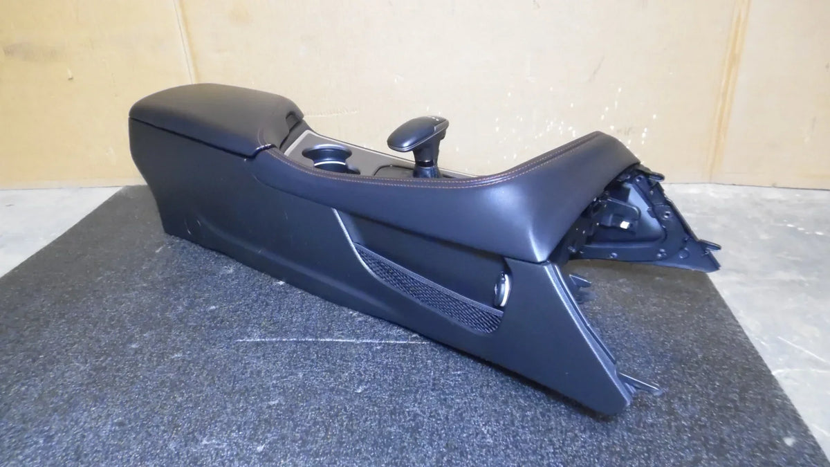 Pre-Owned 2015-2023 Dodge Challenger Center Floor Console w/ Lid Armrest AT Black OEM (Good)