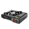 Portable 2.9KW Cassette Butane Sizetove with Piezo Ignition - Ideal for Outdoor Cooking, Camping, Picnics, Backpacking, Hiking, and Barbecues