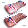 JETSizeUP by Jet Creations, HOT BODY Pool Float: Patriotic Edition