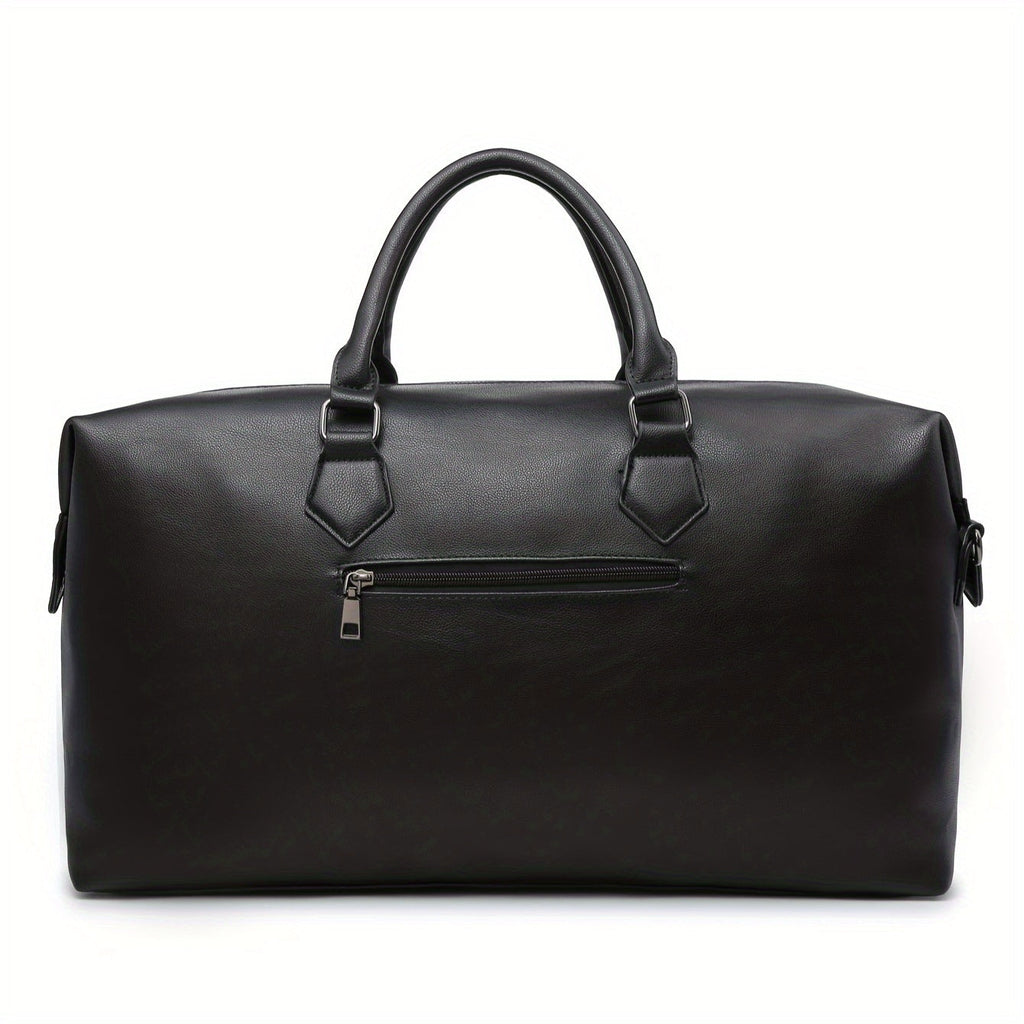 MICHROE Travel Bag  Large Tote Crossbody Handbag  PU Leather Weekender Duffel Bag