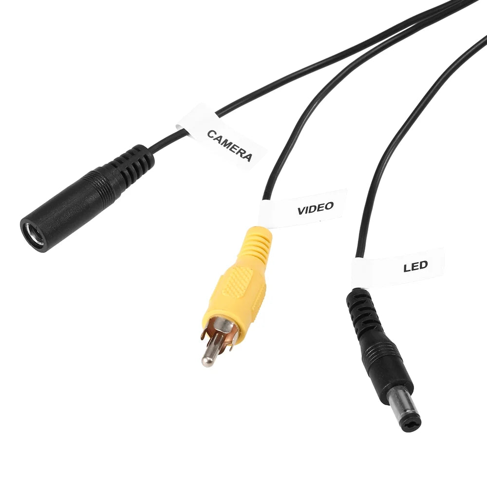 Tomshoo 1200TVL Underwater Fishing 24 LEDs Night Vision Waterproof Fish Sizehape Boat Ice Fishing Accessories with 15m30m50m Cable