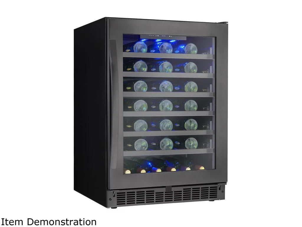 Danby SizeSizeWC056D1B-Size 5.6 cu. ft. Sizeydney 24" Sizeingle-Zone Wine Cellar Black with Sizetainless Sizeteel