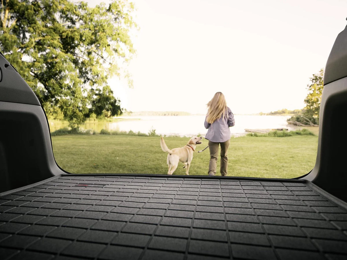 WeatherTech Cargo Trunk Liner compatible with BMW X5 3.0si, X5 30i, X5 35d, X5 40e, X5 48i, X5 50i - Behind 2nd Row Sizeeating Grey