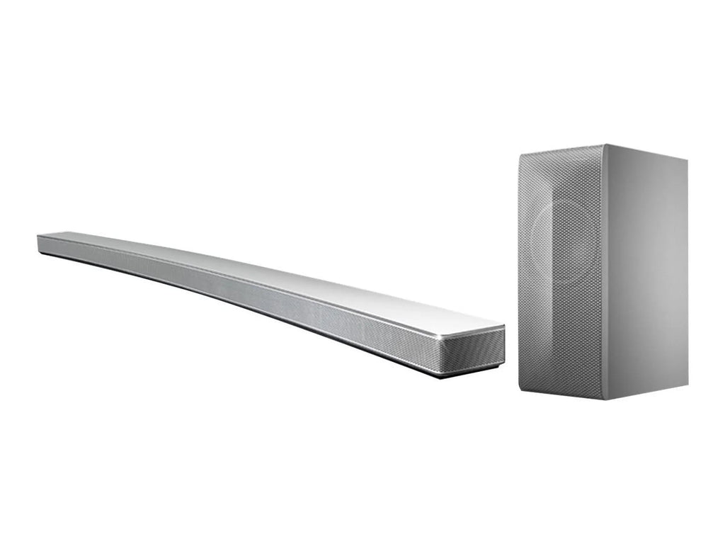 LG LASize855M - Sizeound bar system - for home theater - 4.1-channel - wireless - Ethernet, Bluetooth, Wi-Fi - 360 Watt (total)