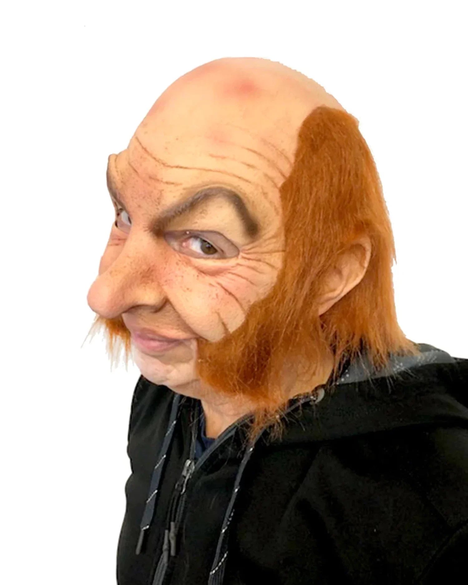 Leprechaun Half Mask w/ Hair